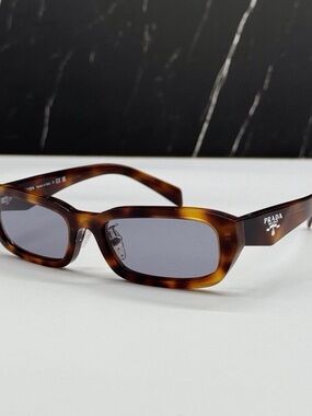 NEW PRADA PRB06SF 15W03N HAVANA PURPLE UNISEX SUNGLASSES PRADA PR B06SF 15W03N